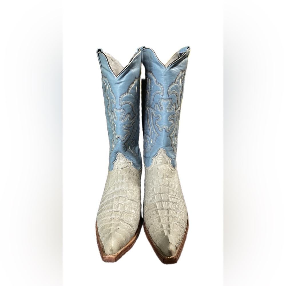 Oliverio Trotamundo Men's western crocodile boot